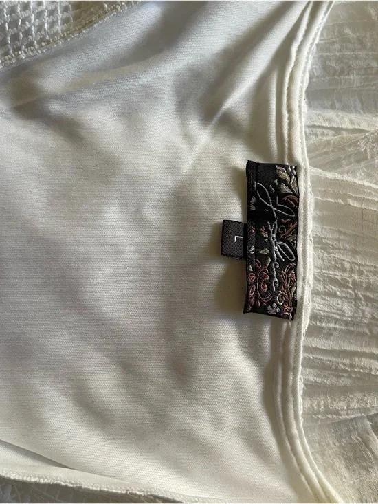 Sleeveless White Maxi Dress with Smocked Waist - Picture 6 of 8